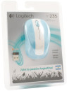 Мышь беспроводная Logitech M235 Argentina голубой белый USB3