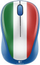 Мышь беспроводная Logitech M235 Italy голубой USB 910-0040292
