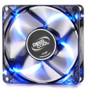 Вентилятор Deepcool WIND BLADE 80 80x80x25 3pin 20dB 1800rpm 60g голубой LED DP-FLED-WB803