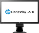 Монитор 27" HP EliteDisplay E271i черный IPS 1920x1080 250 cd/m^2 7 ms DisplayPort DVI VGA USB D7Z72AA3