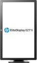 Монитор 27" HP EliteDisplay E271i черный IPS 1920x1080 250 cd/m^2 7 ms DisplayPort DVI VGA USB D7Z72AA4