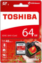 Карта памяти SDHC 64Gb Class 10 Toshiba THN-N301R0640E4 N3012
