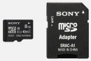 Карта памяти Micro SDHC 8Gb Class 10 Sony SR8UYA/T1 + адаптер SD2