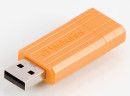 Флешка USB 8Gb Verbatim Store 'n' Go PinStripe 47389 USB2.0 оранжевый3