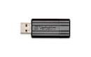 Флешка 8Gb Verbatim Store 'n' Go PinStripe USB 2.0 Черный 490622