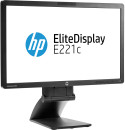 Монитор 22" HP EliteDisplay E221c черный IPS 1920x1080 250 cd/m^2 7 ms DisplayPort DVI VGA USB D9E49AA2
