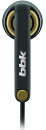 Наушники BBK EP-1250S вкладыши черно-желтый2