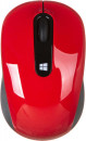 Мышь беспроводная Microsoft Sculpt Mobile Mouse красный чёрный USB 43U-000263