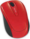 Мышь беспроводная Microsoft Wireless Mobile 3500 Limited Edition Flame красный USB GMF-002932