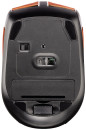 Мышь беспроводная HAMA Milano оранжевый чёрный USB H-523904