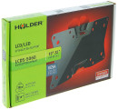 Кронштейн Holder LCDS-5060 черный для ЖК ТВ 19-32" настенный от стены 18мм наклон 5° VESA 200x100 до 30 кг4