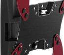 Кронштейн Holder LCDS-5019 черный для ЖК ТВ 19-40" настенный от стены 105мм наклон +15° поворот 40° до 30кг5