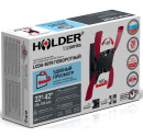 Кронштейн Holder LCDS-5019 черный для ЖК ТВ 19-40" настенный от стены 105мм наклон +15° поворот 40° до 30кг6