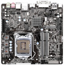 Материнская плата ASRock H81TM-ITX Socket 1150 Intel i81 2xSO-DDR3 1xPCI-E 4x 2xSATAIII 7.1 Sound DVI HDMI Glan mini-ITX Retail3