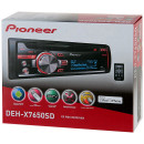 Автомагнитола Pioneer DEH-X7650SD USB MP3 CD FM RDS SD MMC SDHC 1DIN 4x50Вт пульт ДУ черный7