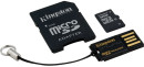 Карта памяти Micro SDHC 32Gb Class 10 Kingston Multi Kit MBLY10G2/32GB + адаптер SD + USB-картридер2
