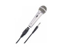 Микрофон Hama DM40 H-46040 3.5 мм серебристый + адаптер 3.5/6.3 мм2