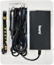 Блок питания для ноутбука Buro BUM-0031T65 сетевой+автомобильный кабели 11 переходников 65Вт черный4