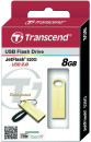 Флешка USB 8Gb Transcend JetFlash 520G TS8GJF520G золотистый5