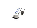 Концентратор USB 3.0 HAMA H-39879 — серебристый черный2