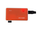 Картридер внешний PC Pet CR-211ROG USB2.0 CF/SD/microSD/MMC/RS-MMC/MS/MSduo/XD/microMS оранжевый5