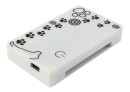 Картридер внешний PC Pet CR-215DWH USB2.0 CF/SD/microSD/MMC/RS-MMC/MS/MSduo/XD/microMS белый4
