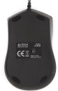 Мышь проводная A4TECH N-400-2 V-Track чёрный красный USB9