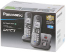 Радиотелефон DECT Panasonic KX-TG6822RUM серый металлик4