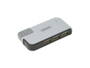 Концентратор USB Bandridge BCP4004 3 порта USB2.0 серебристо-черный
