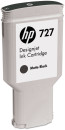 Картридж HP C1Q12A №727 для HP Designjet T920 T1500 T2500 300мл черный матовый