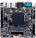 Материнская плата GigaByte GA-J1900N-D3V Intel Celeron J1900 2.0GHz 2xDDR3 1xPCI-E x1 2xSATAII 7.1 Sound GLan DVI VGA 2xCOM USB 3.0 mini-ITX Retail2