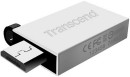 Флешка USB 32Gb Transcend On-the-Go TS32GJF380S серебристый3