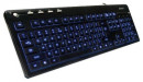 Клавиатура проводная A4TECH KD-126-2 USB черный белая подсветка2