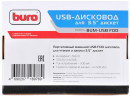 Внешний привод FDD BURO BUM-USB USB 2.0 черный Retail7