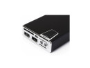 Портативное зарядное устройство HIPER Power Bank MP12500 12500мАч 2x USB 1/2.1А картридер SD фонарик черный2