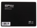 Твердотельный накопитель SSD 2.5" 60 Gb Silicon Power SP060GBSS3S60S25 Read 550Mb/s Write 500Mb/s MLC3