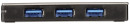 Концентратор USB 3.0 HAMA H-54544 4 х USB 3.0 серебристый черный3