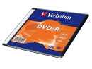 Диск DVD-R Verbatim 16x 4.7Gb SlimCase 1шт 43547