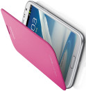 Чехол-книжка Samsung EFC-1J9FPEGSTD Flip Cover для GT-N7100 Galaxy Note 2 розовый5