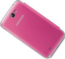 Чехол-книжка Samsung EFC-1J9FPEGSTD Flip Cover для GT-N7100 Galaxy Note 2 розовый9