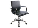 Кресло Buro CH-993-Low/Black низкая спинка искусственная кожа черный