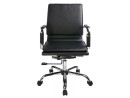 Кресло Buro CH-993-Low/Black низкая спинка искусственная кожа черный2
