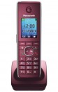 Дополнительная трубка DECT Panasonic KX-TGA855RUR красный к телефонам серии KX-TG85хx2
