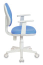 Кресло Buro CH-W356AXSN/15-107 голубой пластик белый2