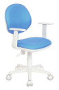 Кресло Buro CH-W356AXSN/15-107 голубой пластик белый6