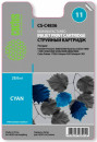 Картридж Cactus CS-C4836 №11 для HP 2000/2500/ Business InkJet 1000/1100/1200/2200/2300/2600/2800 голубой