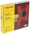 Кронштейн Holder LCDS-5057 черный для ЖК ТВ 19-32" настенный от стены 37мм наклон +10° до 30кг красно-черный4