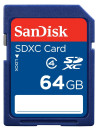 Карта памяти SDXC 64GB Class 4 SanDisk SDSDB-064G-B352