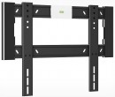 Кронштейн Holder LCD-F4607-B черный для ЖК ТВ 32-65" настенный от стены 18мм наклон 0° VESA 400x400 до 40 кг