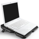 Подставка для ноутбука 15.6" Deepcool MULTI CORE X6 380x295x24mm 2xUSB 900g Fan-control 24dB черный2
